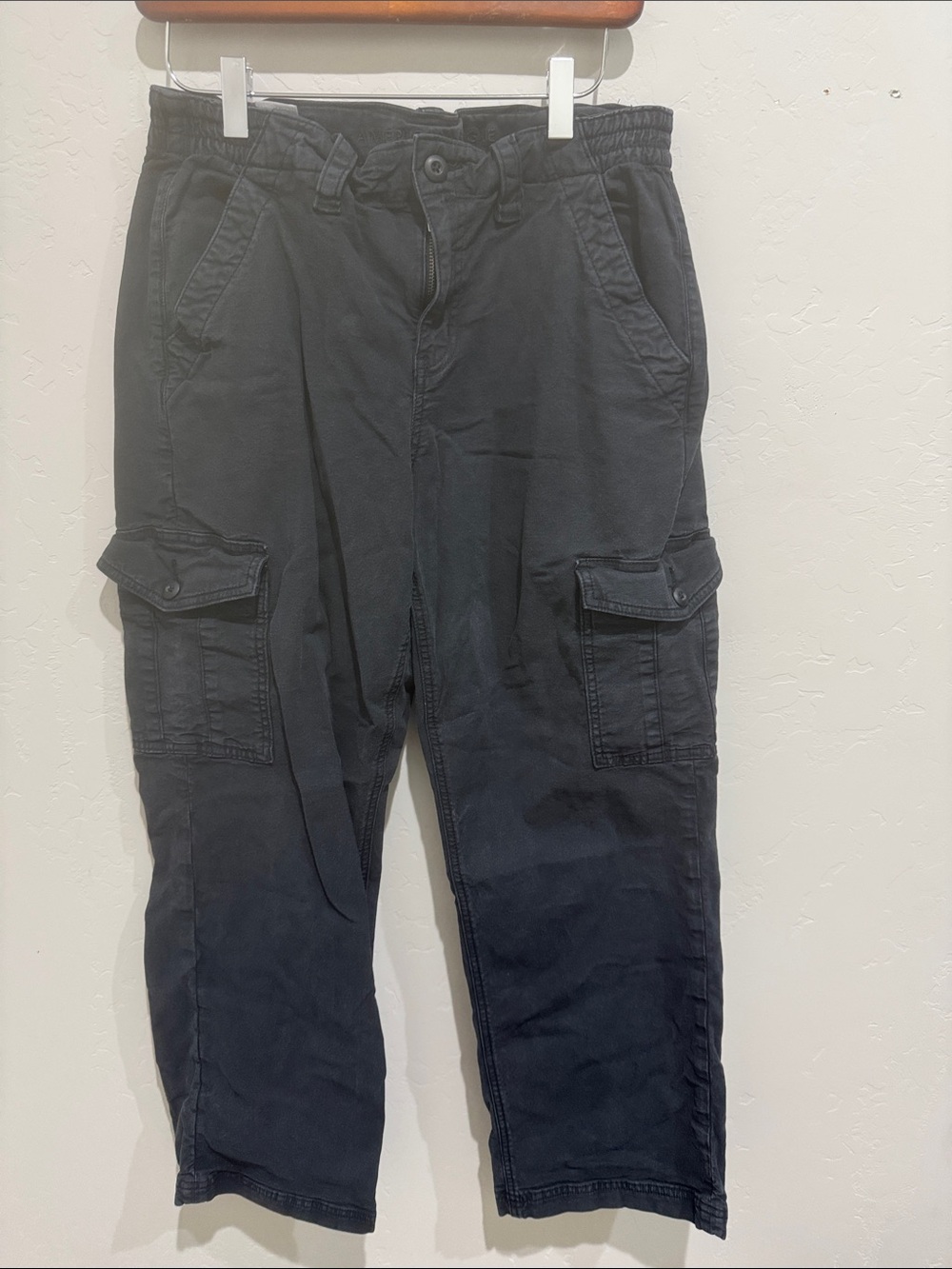 American Eagle Outfitters Black Cargo Pants